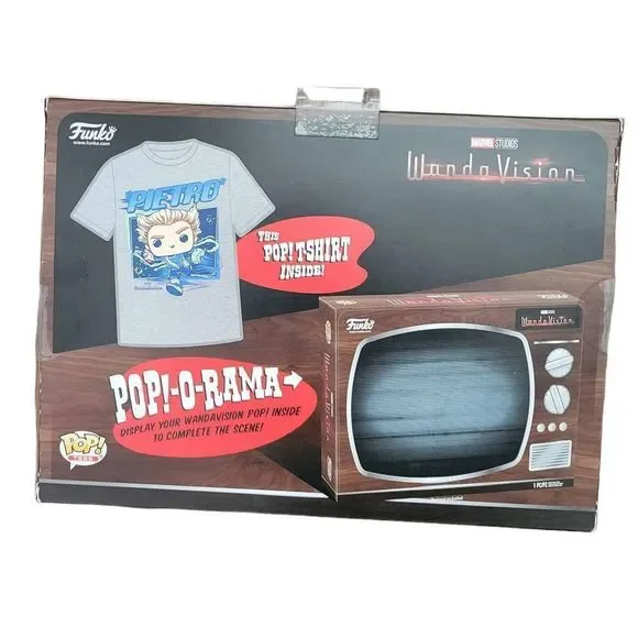 Funko Boxed Tee: Marvel 365 WandaVision Pietro Gray Unisex  XL - Picture 3 of 6